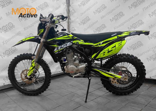 Эндуро / кроссовый мотоцикл BSE Z7 300e 21/18 Green Blast (120)